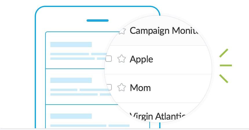 Every effective email you send needs to tell the subscriber who it’s from and what it’s about before anything else.